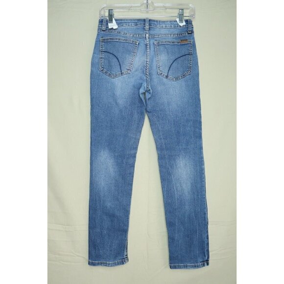 Joe's Jeans The Icon Skinny Crop Low Rise Medium Wash Stretch Women's 25 25x26 - Picture 8 of 13